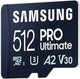 Карта памяти Samsung PRO Ultimate microSDXC 512GB + адаптер USB (8806094957242) - изображение 2