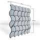Декоративна панель Sticker Wall SW-00001666 300х300х4 мм геометрія - изображение 4