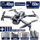 Квадрокоптер LSRC S1S Mini Drone з камерою HD — FPV БК мотори 150 метрів, до 40 хвилин польоту + кейс + акумулятор - зображення 1
