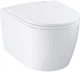 Унитаз подвесной GROHE Bau Ceramic 103860SH00 безободковый с сиденьем Soft Close дюропласт - изображение 3
