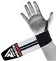 Бинти для зап'ясть (кистьові бинти) RDX W2 Gym Wrist Wraps BLACK/WHITE PLUS (WAH-W3W+) - зображення 1