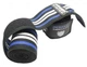 Бинты на локоть Power System PS-3600 Elbow Wraps Blue/Black (пара) (PS-3600_Blue-Black) - изображение 2