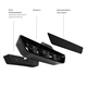 Аромадиффузор в авто Mr&Mrs EVO Perforated Leather Glossy Black - Essential Wood - изображение 7