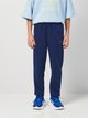 Детский спортивный костюм (толстовка + штаны) Adidas J 3S Ft Ts 220 JE0311 134-140 см Синий/Белый (4067901537857) - изображение 4