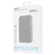Повербанк Proove PBGI20012205 Knight 20W, 10 000 мАч, беспроводная зарядка Qi 15W, подставка, Type-C Gray - изображение 4