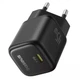 Зарядное устройство для Baseus PicoGo GaN Fast Charger Type-C 45Вт (P10176800123-00) с технологией быстрой зарядки, черный - изображение 3