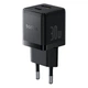 Мережевий зарядний Baseus Palm 30 Вт C+U з USB-C кабелем 60W, чорний, EU, модель P1011160A113-01 - зображення 4