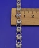 Серебряный женский браслет 925 пробы Длина 16,5–19,0 см Shiny 10055 - изображение 3