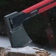 Сокира Intertool 1670 г ручка з фібергласу з TPR гумою 720 мм лезо з карбонової сталі з тефлоновим покриттям (000078947) - зображення 15