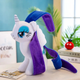 Детская плюшевая игрушка пони Рарити Мой маленький пони My Little Pony 20 см - изображение 4