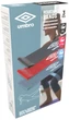 Фитнес резинки набор Umbro Resistance Band Set 3 шт (um-rbs-blrdblk) - изображение 5