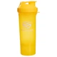 Шейкер 2-х камерный для спортивного питания SMART SHAKER SLIM FI-5054 (400+100мл, желтый) - изображение 1