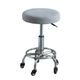 Круглий чохол на стілець Diana Textile Round Chair Ø 28-40 см, Світло-Сірий - зображення 1