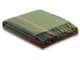 Плед BIEDERLACK Plaid 450 GR SHEFFIELD GREEN 130x170 см Зеленый - изображение 1