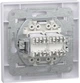 Розетка двойная компьютерная Schneider Electric Asfora RJ-45 кат. 6 UTP внутренняя Белая (EPH4800121) - изображение 7