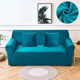 Захисний чохол на двомісний диван Велюровий Diana Textile Plush Velvet 145-185 см, 145-185 см, Бірюзовий - зображення 1