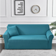 Захисний чохол на двомісний диван Велюровий Diana Textile Plush Velvet 145-185 см, 145-185 см, Бірюзовий - зображення 4