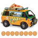 Pojazd Giochi Preziosi Ninja Turtles Pizzafire Van Vehicle (8056379151043) - obraz 3