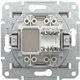 Компьютерная розетка Schneider Electric Asfora RJ45 5 категория UTP Бронзовая (EPH4300169) - изображение 2