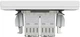Розетка двойная компьютерная Schneider Electric Asfora RJ45 5 категория UTP Белая с рамкой (EPH4400121) - изображение 4