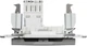 Компьютерная розетка Schneider Electric Asfora RJ45 5 категория UTP Серебристая (EPH4300161) - изображение 5