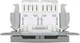 Розетка двойная компьютерная Schneider Electric Asfora RJ45 5 категория UTP Серебристая (EPH4400161) - изображение 4