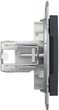 Компьютерная розетка Schneider Electric Asfora RJ45 5 категория UTP Антрацит (EPH4300171) - изображение 7