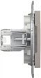 Розетка двойная компьютерная Schneider Electric Asfora RJ45 5 категория UTP Бронзовая (EPH4400169) - изображение 6