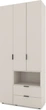 Шкаф Metkas Home A002R 1000x420x2300 ЛДСП Кашемир (MA002R-K) - изображение 1