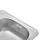 Кухонная мойка KRONER (KRP) Satin-3838 D0.6T160 - изображение 4