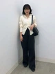 Кардиган шерстяной вязаный женский Uniqlo 960447363 L Молочный (1159825454) - изображение 16