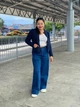 Кардиган вязаный женский Uniqlo 279202827 L Синий (1159825473) - изображение 4
