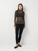 Футболка женская Zara 8534/280 S Черная (00085342800020) - изображение 3