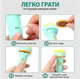Детский фонарик-проектор Мультяшные персонажи 80 узоров/10 карточек Pink - изображение 2
