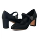 Женские туфли Dolce&Gabbana Mary Jane из телячей кожи 37 (23.8 cm) чорные CD0882AI48080999 - изображение 3
