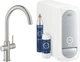 Смеситель для кухонной мойки Grohe Blue Home Stainless Steel 31455DC1 - изображение 1
