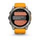 Смарт-годинник Garmin Fenix 8 51mm AMOLED Sapphire Graphite DLC Titanium with Spark Orange Silicone (010-02905-53) - изображение 9