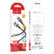 Кабель Hoco X109 Silicone Type-C to Type-C 60W 2m, Black - зображення 4