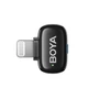 Петличний мікрофон BOYA mini Lightning (1 шт.) для iPhone безпровідний + твердий кейс для зберігання, петличка для телефона (50068) - зображення 7