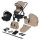 Універсальна коляска 3 в 1 Lionelo BIANKA 3IN1 BEIGE SAND - зображення 4