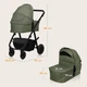 Универсальная коляска 2 в 1 Lionelo AMBER PLUS GREEN FOREST - изображение 5