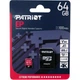 Карта пам`ятi MicroSDXC 64GB UHS-I/U3 Class 10 Patriot EP A1 R90/W80MB/s + SD-adapter (PEF64GEP31MCX) - изображение 2