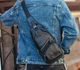 Рюкзак-слінг на одне плече Tidin Bag 32321 Чорний 17х32х7 см - зображення 6