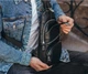 Рюкзак-слінг на одне плече Tidin Bag 32321 Чорний 17х32х7 см - зображення 8