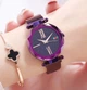 Женские наручные часы Starry Sky Watch на магнитной застёжке Фиолетовый (2104618463) - изображение 2