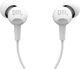 Навушники провідні JBL C100SI білі гарнітура з мікрофоном - зображення 4