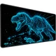 Ігрова поверхня (Килимок для мишки) SHLab Digital Dinosaurs SHM-1100 (70х30 см) (39398) - зображення 1
