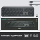 Клавіатура LOGITECH MX Keys S UKR Wireless BT Graphite (920-011593) - зображення 7