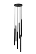 Светильник MSK Electric Beatrice подвесной на круглой основе NL 3045-6R BK - изображение 1