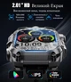 Умные часы TactiX для мужчин с LED-фонариком, звонками и уведомлениями для iPhone и Android, мужской фитнес-трекер - изображение 3